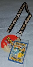 Pokemon NEW - Mew Neckleash Lanyard - Nintendo Vintage w/ Card Holder