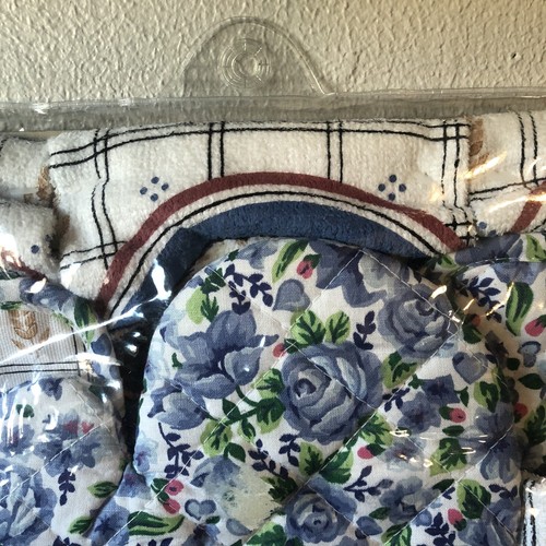 Franco Country Cow 8pc Kitchen Coordinating Ensemble Towels,potholders Overmitt - Picture 7 of 10