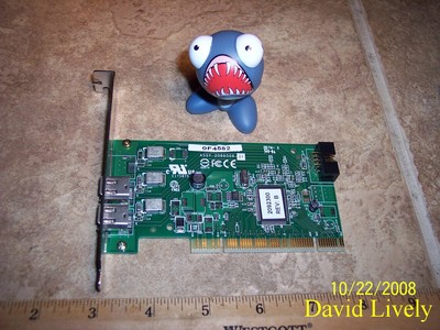 2x Dell Adaptec F4582 2PORT Firewire Cards IEEE1394 CN-0F4582