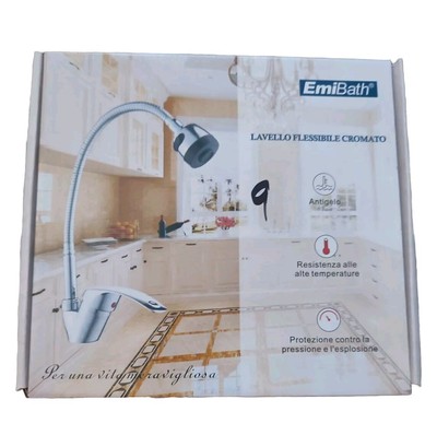 Flexible Kitchen Faucet Folding Mixer Swivel Barrel Sink