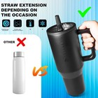 ORJUHA 40 Oz Travel Tumbler - Modern 100% Leakproof Reusable Insulated Tumbler  — photo 7