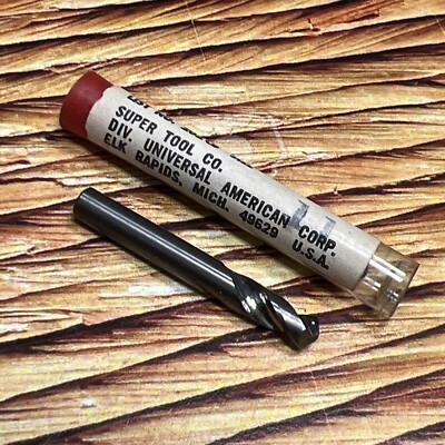 GW Super Tool Co. #11 Wire Gauge Size Solid Carbide Circuit Board Drill Loc:1-B2