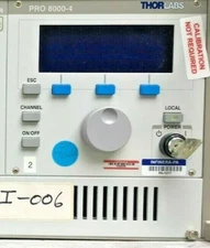 Thorlabs PRO8000-4 Modular Rack Chassis with TEC 8040 MODULES