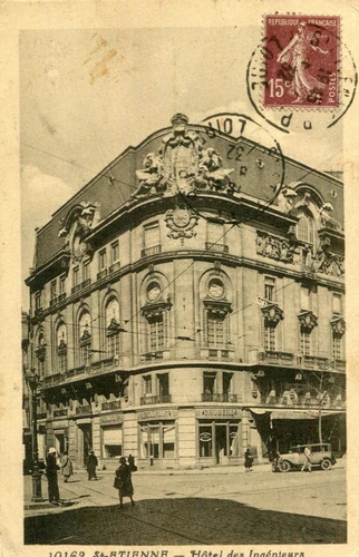 Card SAINT ETIENNE Hôtel des Ingénieurs