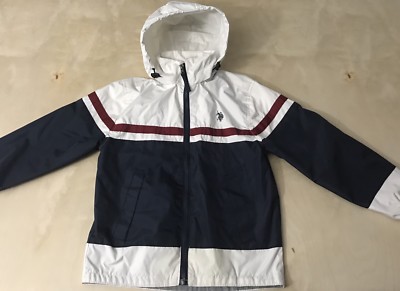 Kids U.S. POLO ASSN. Jacket with hoodie size small waterproof coat