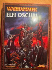 warhammer fantasy elfi oscuri manuale esercito italiano originale
