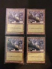 4x Forest #350 Urza's Saga Basic Land Magic The Gathering MTG Mixed Condition