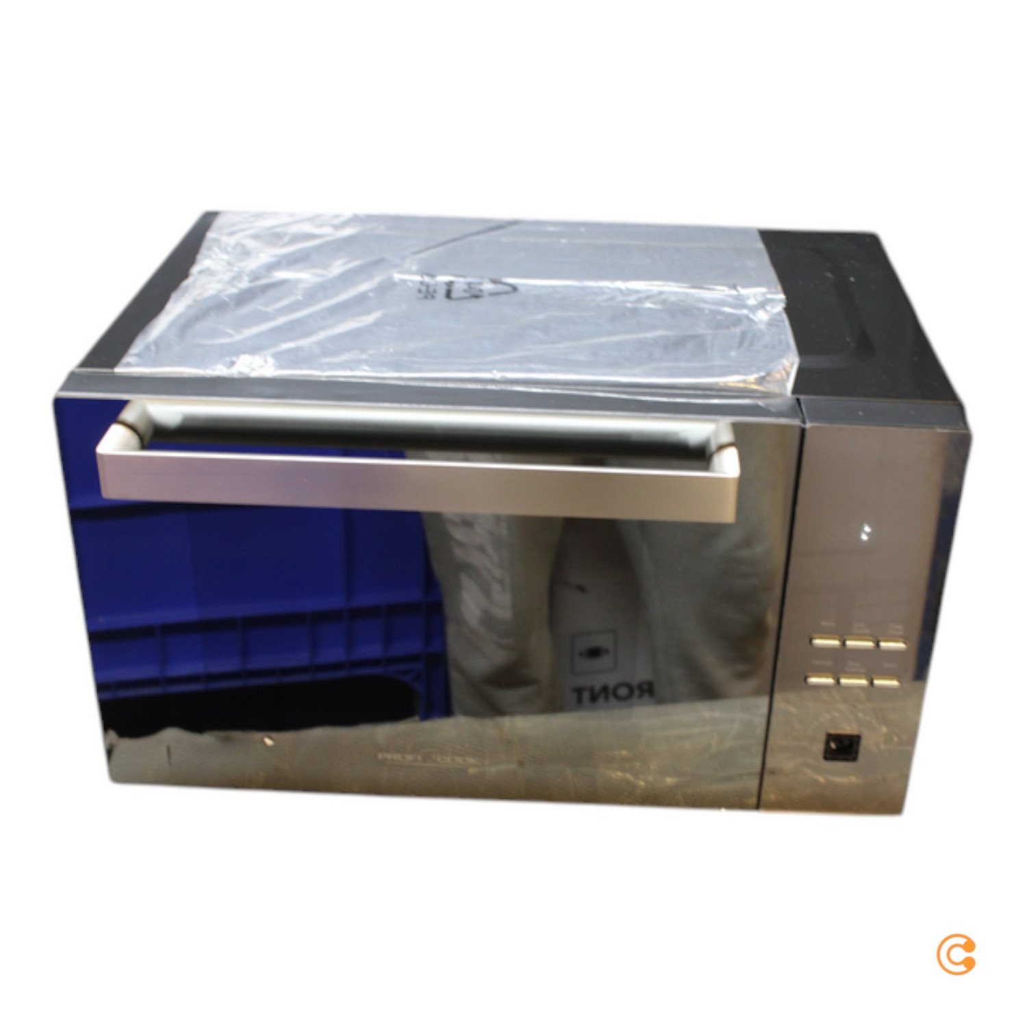 Profi Cook PC-MWG 1204 Mikrowelle Heißluft Schwarz 1280 W 23 Liter Garraum