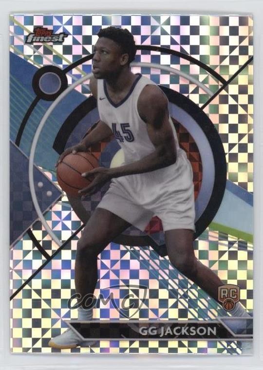 2023-24 Topps Finest Common Checkerboard Refractor GG Jackson #86 Rookie RC 0jn9
