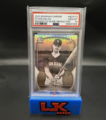 Ethan Salas [Pearl] #BCP-171 2023 Bowman Chrome Prospects card
