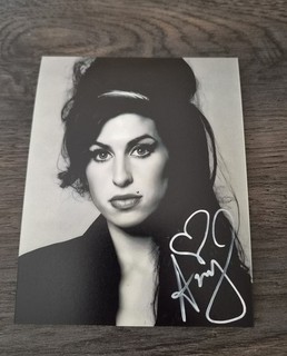 AMY WINEHOUSE TOLLES FAN AUTOGRAMM/FOTO HOT