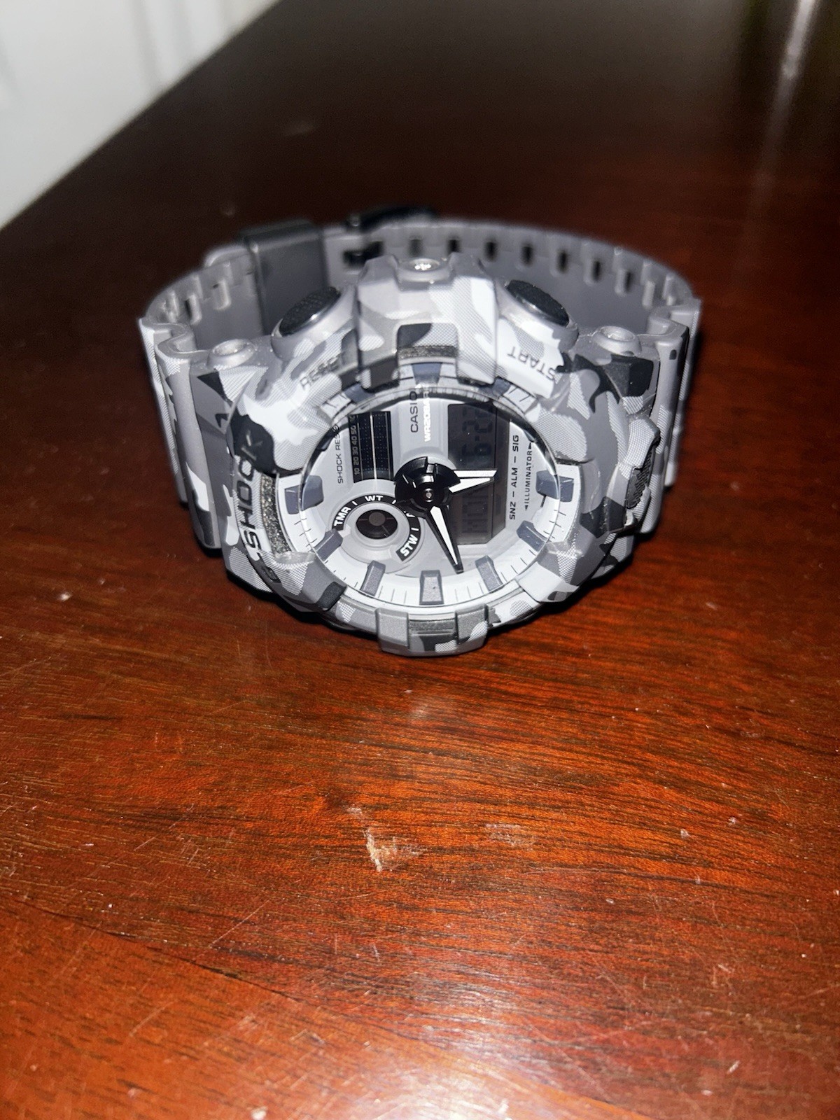 Casio Men's G-Shock Snow Camo Limited release