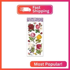 Kaleidoscope Roses by Violette Stickers - Floral Scrapbook Stickers for Water Bo