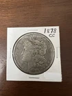 1878 Morgan Dollar Carson City Silver $1 Coin Circulated