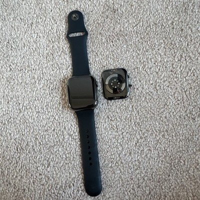 PARTS - Unlocked Apple Watch Series 8 45mm GPS/Cellular Graphite Stainless Steel