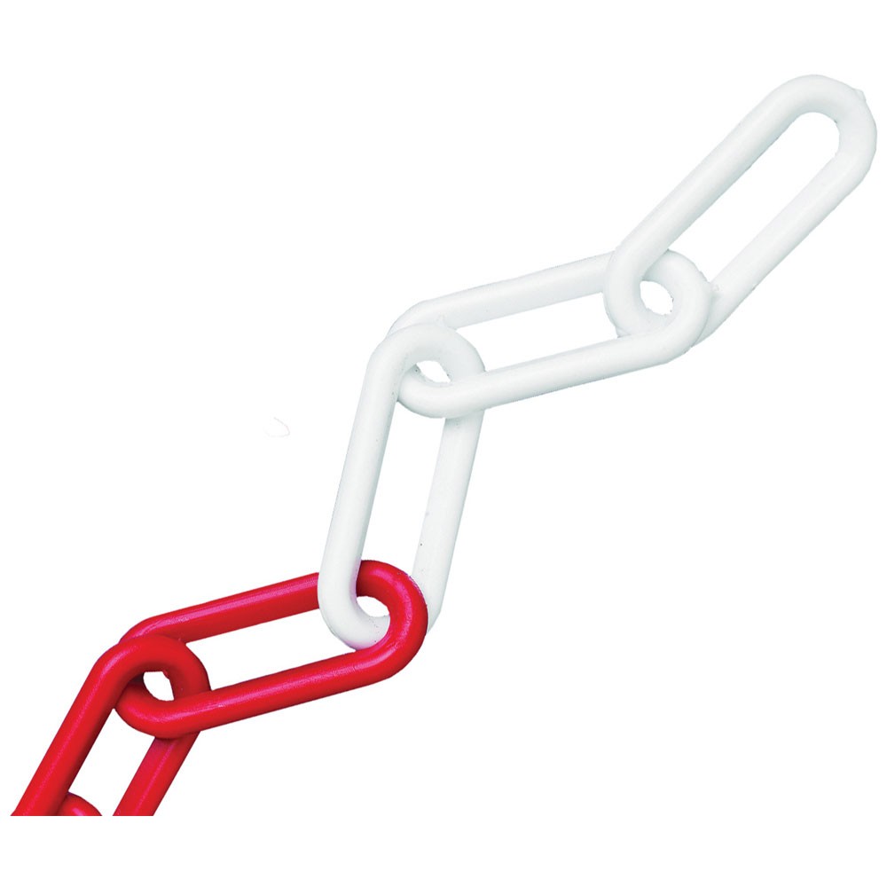 Faithfull Faichprw812c Plastic Chain 8Mm X 12.5M Red / White - Image 2