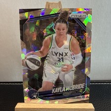 2025 Panini Prizm WNBA Kayla McBride Silver Cracked Ice Prizm Minnesota Lynx