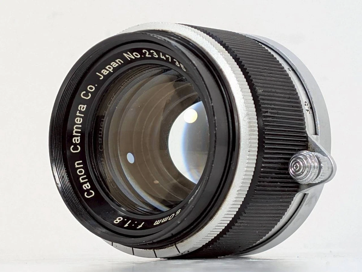 超希少な優良品　Canon 50mm f/1.8 Lens LTM ★L39 マウント 50mm Focal f/1.8 L39 Mount Camera Lenses for sale | eBay