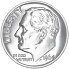 1964-P Roosevelt Dime Proof — photo from another recent sale