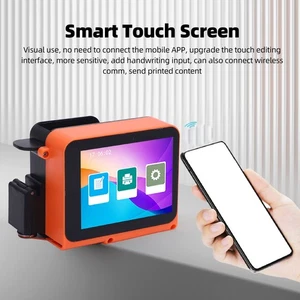 Inkjet Printer Mini Printing Machine For Text Barcode Date 12.7mm Height Too HLF