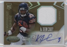 2014 Certified Gold Mirror 24/25 Ka'Deem Carey #227 Auto 2r8