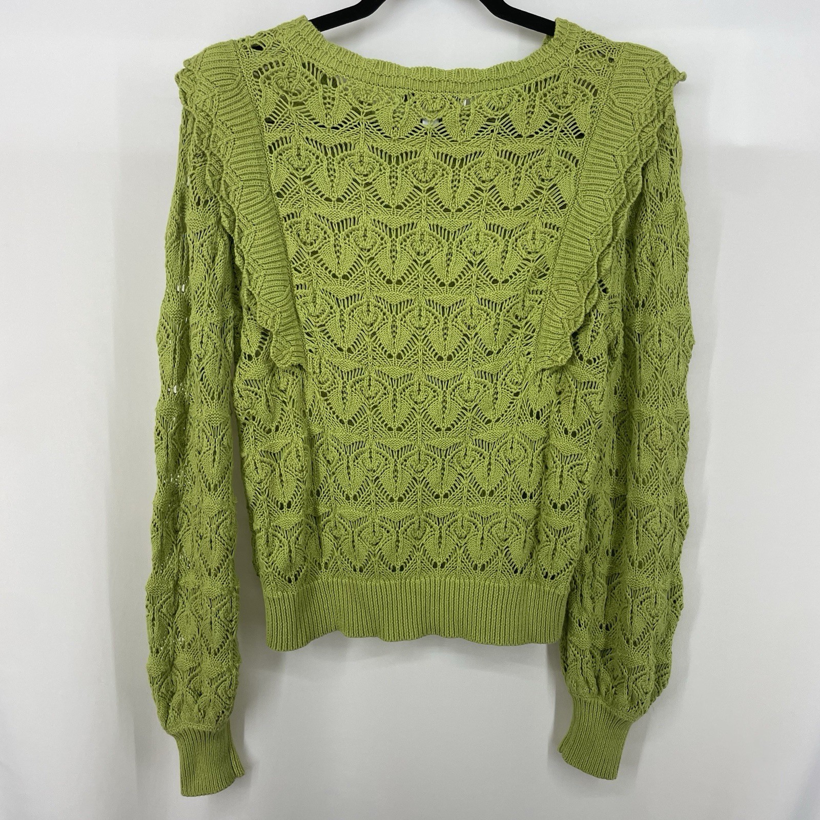 Single Thread Size S Pullover Crewneck Sweater Pe… - image 4