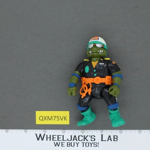 Make My Day Leo Teenage Mutant Ninja Turtle TMNT 1991 Playmates Vintage Figure