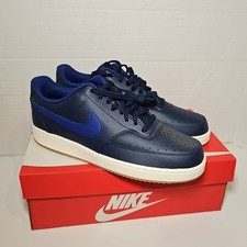 NIKE COURT VISION LOW SNEAKERS MEN SZ 11 NAVY DEEP ROYAL BLUE CD5463 400 NEW
