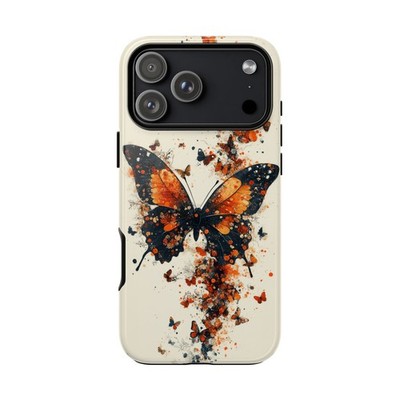 Monarch Butterfly Symphony Cream | Phone Ink Case for iPhone/Galaxy/Pixel