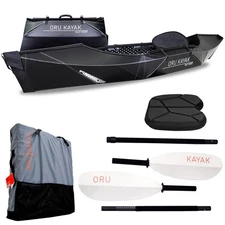 Oru Kayak Inlet Sport Basic Bundle, Black