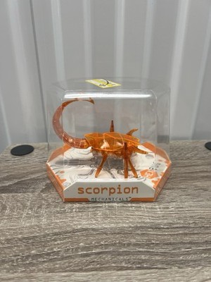 Hex Bug Orange Scorpion Micro Robotic Creature With Instructions New