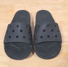 Crocs Classic Iconic Comfort Slides Mens Sz 9 Womens Sz 11 Sandals Unisex Adults