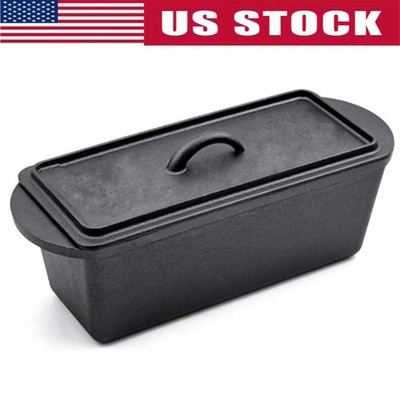 Bread Mold with Lid Square Toast Mold Rectangular Loaf Pan for Home Bread Baking