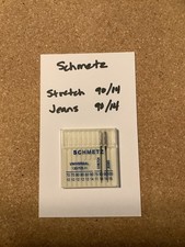 Husqvarna Schmetz Needles stretch, denim, 90/14