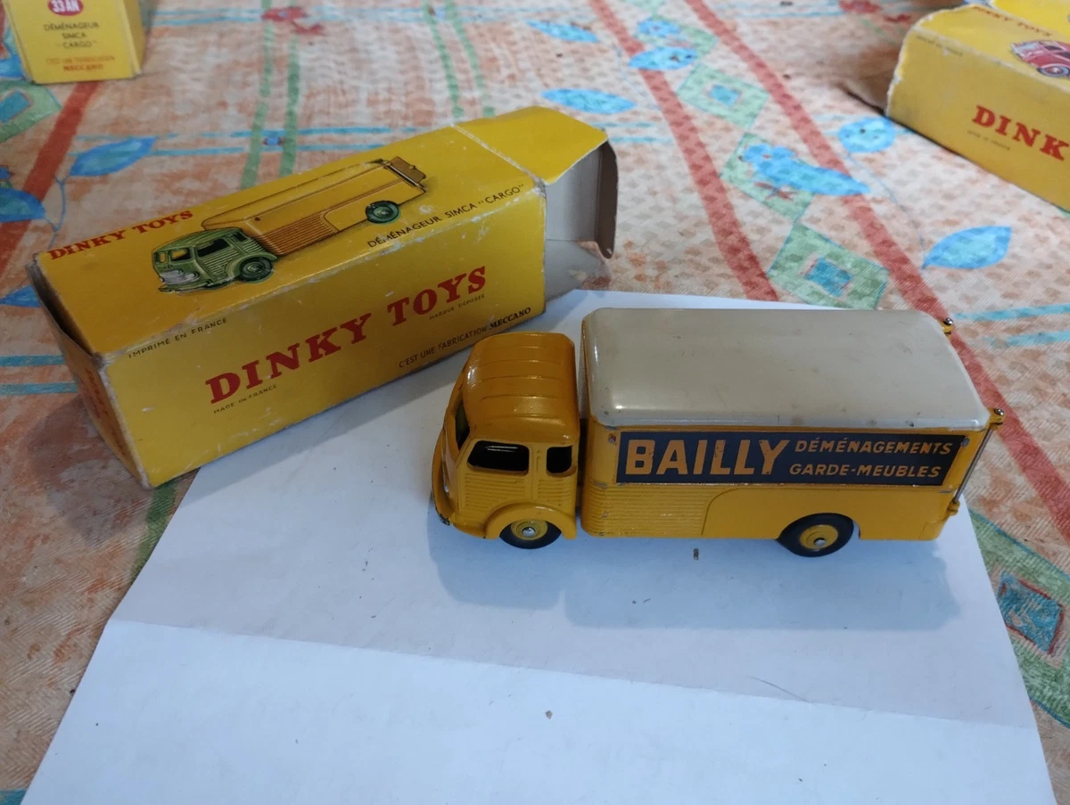 Dinky Toys N°58IN - Berliet Container Bailly - Édition Atlas - Sortie De Boîte