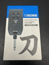 BOSS Katana GO Personal Headphone Guitar Amplifier for Guitar  Bass