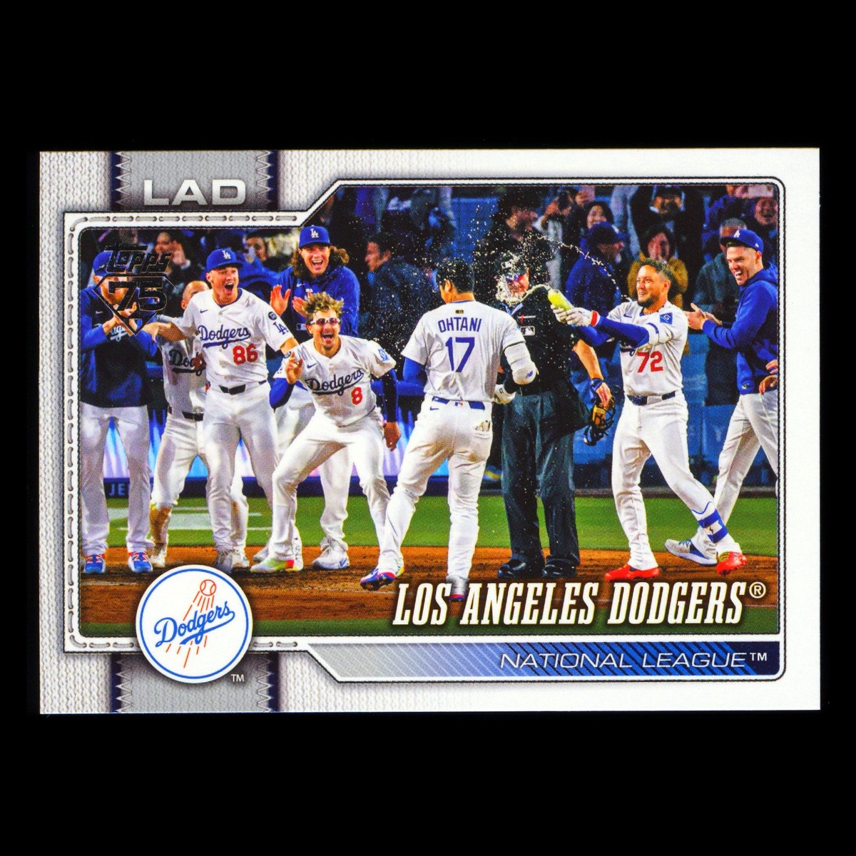 Los Angeles Dodgers 2026 Topps Team Card Dodgers | eBay
