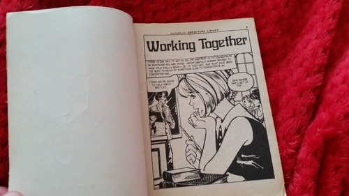 Vintage UK 1970s Pocket Comic Romantic Adventure Library No.701 WORKING TOGETHER - Bild 3 von 7