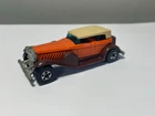 Vintage Hot Wheels '31 Doozie Hong Kong Blackwall Diecast Orange Brown