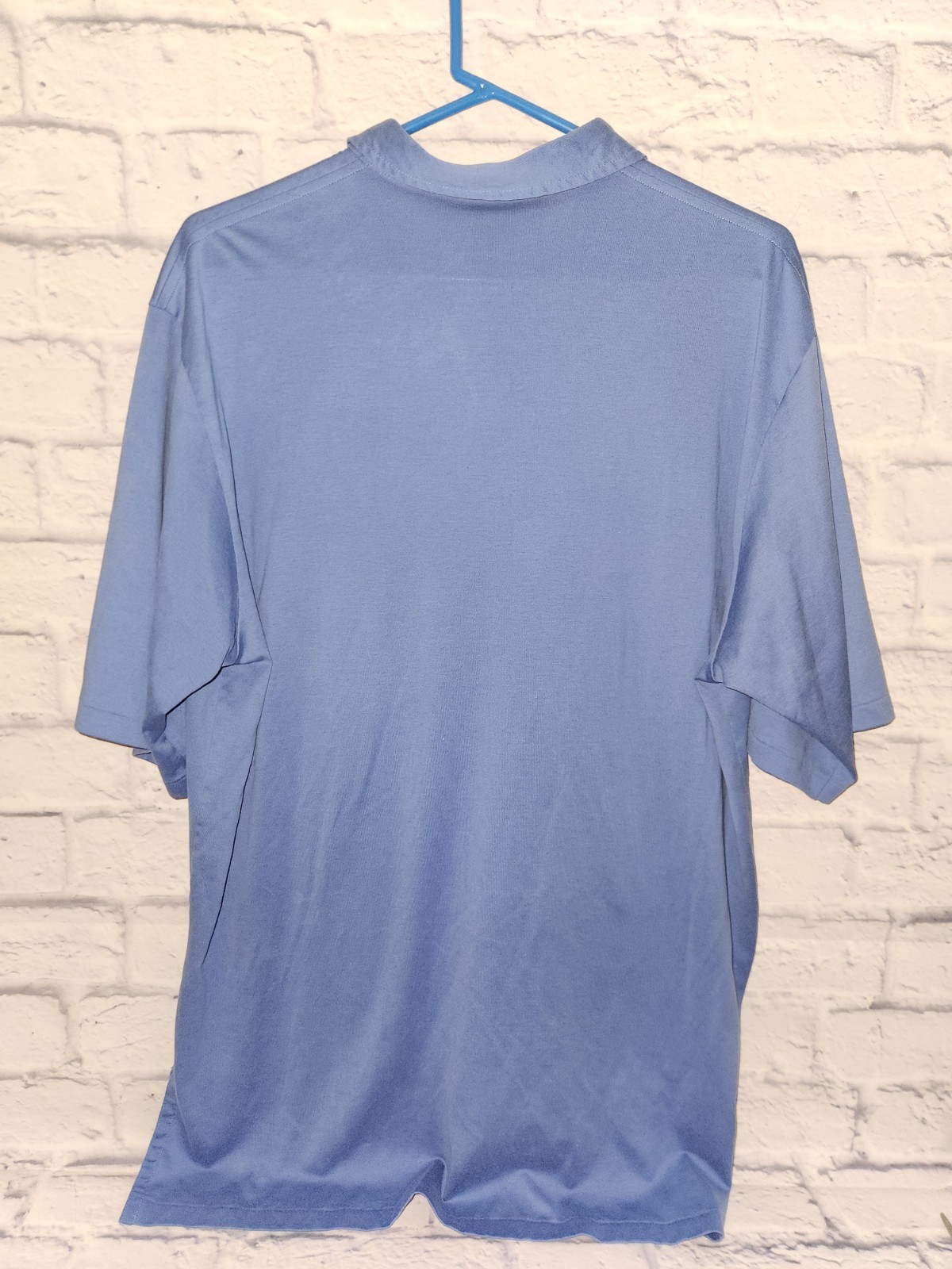 Polo By Ralph Lauren Polo Shirt BLU ETICHETTA PONY SULLA PARTE INFERIORE DELLA CAMICIA TAGLIA LARGE