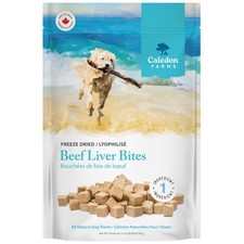 Freeze Dried Beef Liver Bites Dog Treats, 150 Grams/5.3OZ