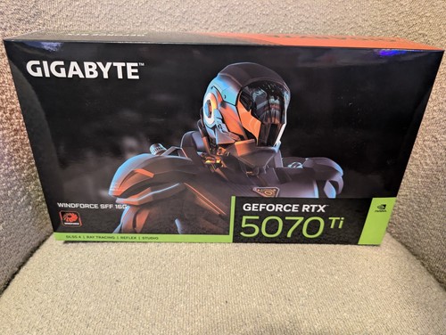 Gigabyte GeForce RTX 5070 Ti WINDFORCE OC SFF 16G GV-N507TWF3OC-16GD GDDR7 PCI-E