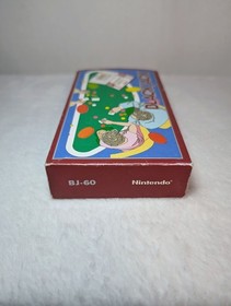 Nintendo Game & Watch Black Jack BJ-60 Multi Screen 1985 w/ Box Tested Complete