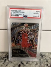 2023-24 Panini Select - Courtside Toumani Camara #272 Elephant Prizm (RC)