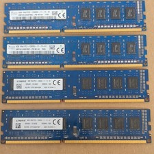SK hynix Kingston 4x 4GB DDR3 DIMM PC3-12800U 240-Pin RAM 16GB