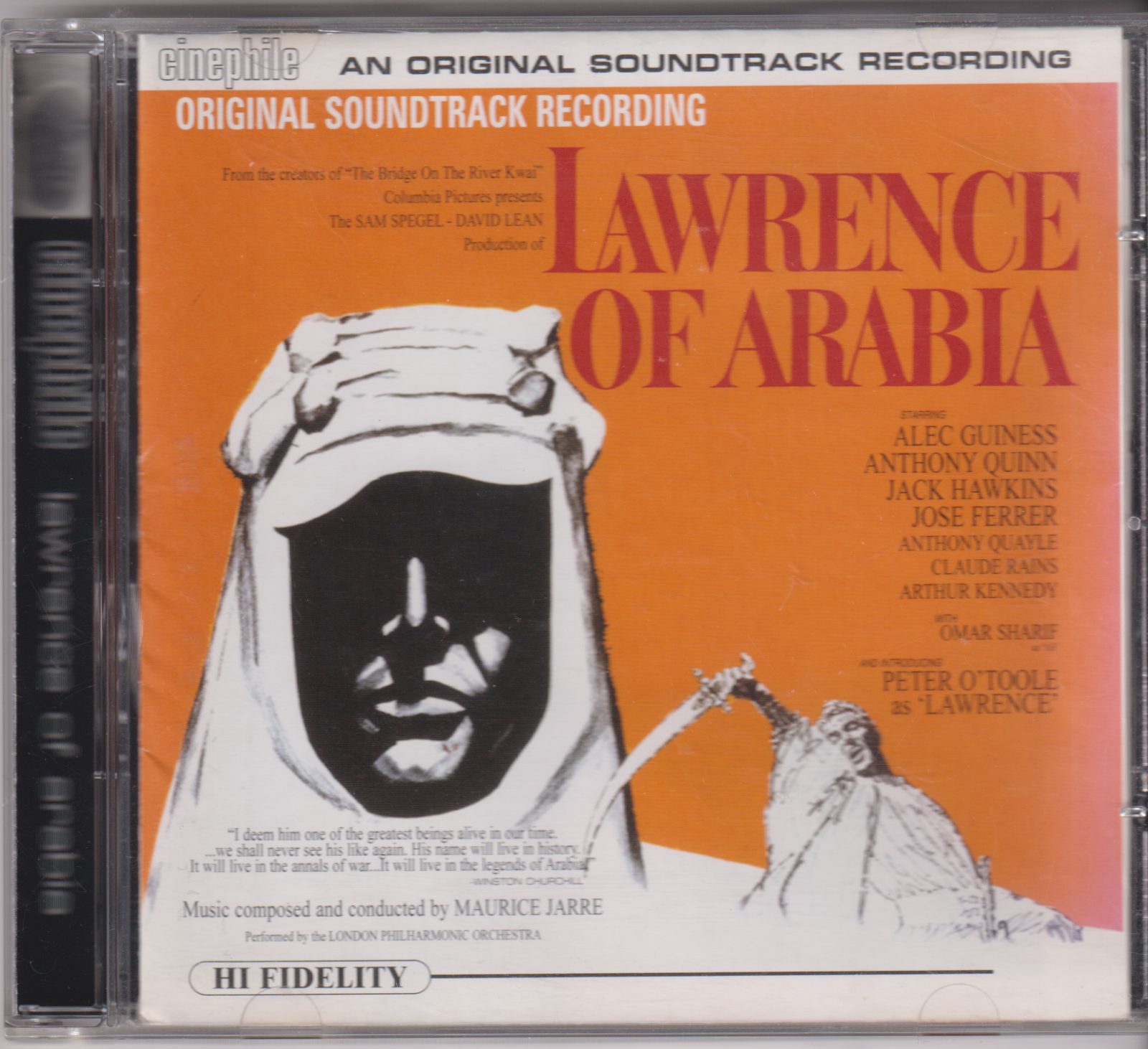Lawrence Of Arabia (Original Soundtrack) CD Album - Maurice Jarre