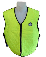 CHILL-ITS enanscious ergodyne 6665 Evaporative Cooling Vest Lime,black XL