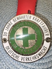 Auto Plakette Deutsche Verkehrswacht 30 Jahre Bewährter Kraftfahrer  (8)