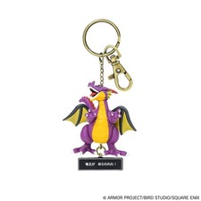 Dragon Quest Dragon Keychain 3D Figure Square...