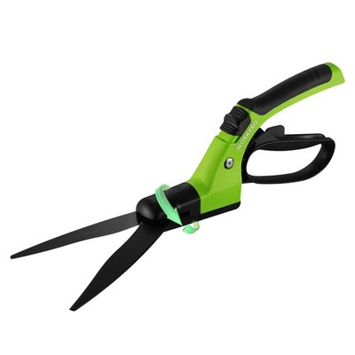 WORKPRO 15'' Grass Shears Handheld Grass Clippers 360° Swivel Blade  Grass Cutter